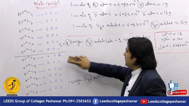 Mole Concept (Part 3) by Lec Syed Rasool Chemistry Wala / LEEDS COLLEGE PESHAWAR смотреть онлайн