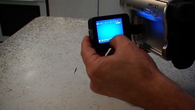 демонстрация работы видеокамеры SONY DCR TRV 480E смотреть онлайн