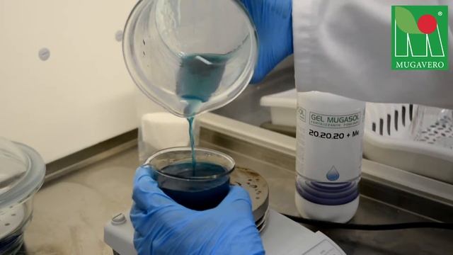 Mugavero Fertilizers - Gel Mugasol 20.20.20 test [solubility and drop diffusion] смотреть онлайн