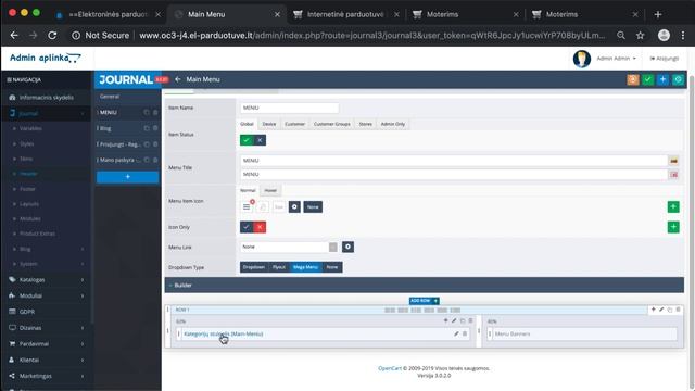 Kaip sukurti prekių kategoriją (Opencart 3.x.x.x.) смотреть онлайн