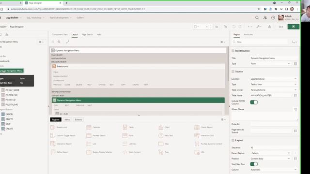 APEX page Component Attributes смотреть онлайн