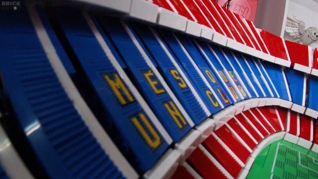 Europe's BIGGEST stadium - CAMP NOU - FC Barcelona LEGO 10284 hands-on review | #9 смотреть онлайн