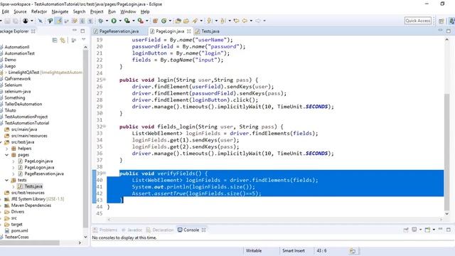 Selenium con Java Capítulo 12: Find Elements смотреть онлайн