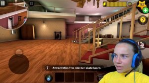 ЗЛАЯ УЧИТЕЛЬНИЦА МИСС ТИ против ПРИВЕТ СОСЕДА Scary Teacher 3D