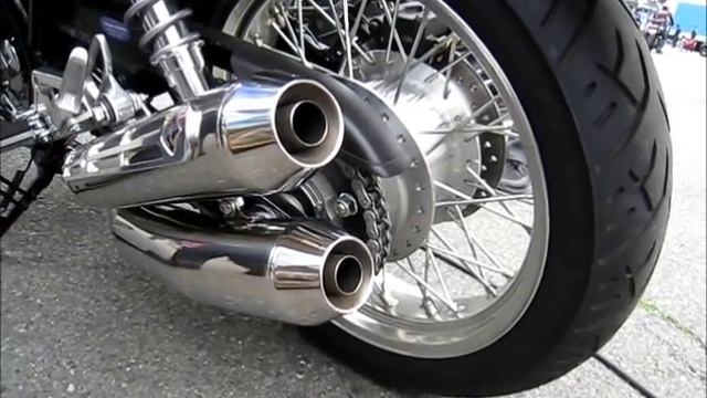 HONDA CB1100EX r’s gear Wyvern Classic 《exhaust note》 смотреть онлайн