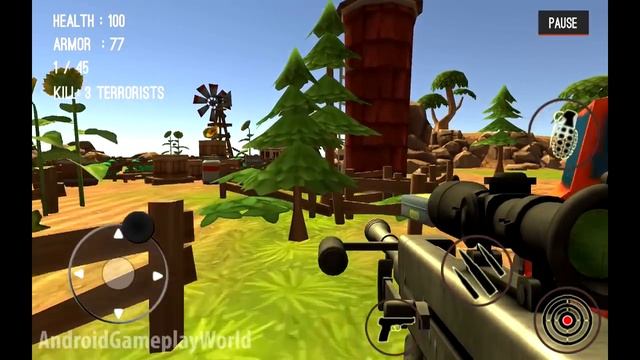 Counter Attack Terrorist City Android Gameplay Part 7 смотреть онлайн