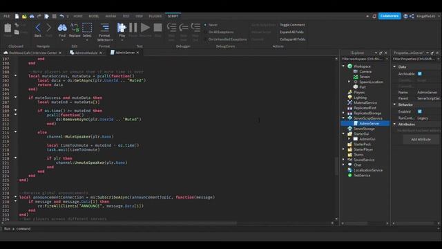 How to configure a Admin Panel | Roblox Studio смотреть онлайн