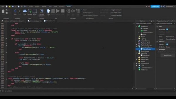 How to configure a Admin Panel | Roblox Studio