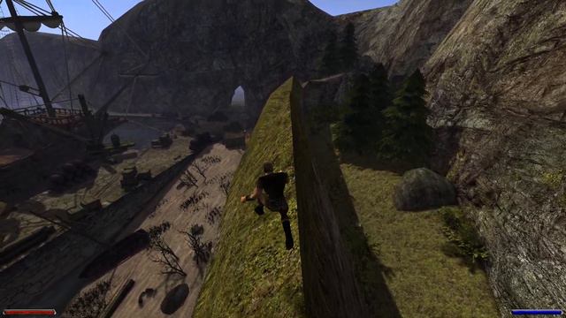 Gothic 2 - DID YOU KNOW this way to the city? IT WORKS смотреть онлайн