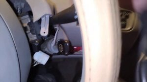 Замена подрулевого переключателя Toyota Platz.