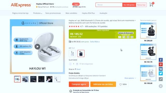 TOP 9 Melhores FONES BLUETOOTH para Comprar em 2022 até R$200 na minha opinião смотреть онлайн