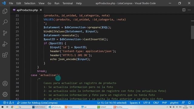 ApiRestFul con PHP y MySQL parte 17 смотреть онлайн