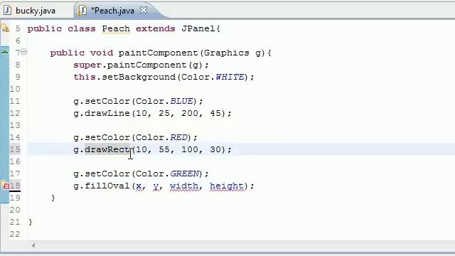 Java Programming Tutorial - 86 - Drawing More Stuff смотреть онлайн