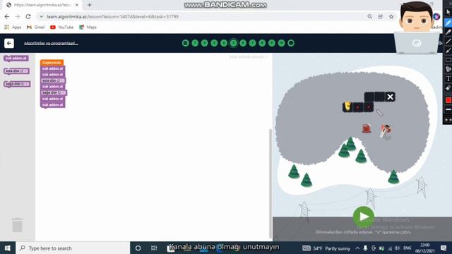 Mars Algoritmika | 5-ci sinif | Modul 2 | Alqoritmlər və Proqramlaşdırma | Dərs 2💻 👨🏻💻 смотреть онлайн