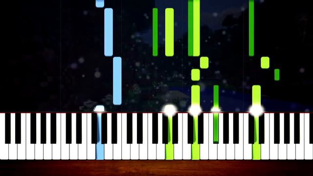 Calm 3 / Sweden - Minecraft Piano Tutorial [Nivek.Piano] смотреть онлайн