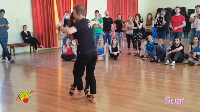Kizomba Fusion - Kristofer & Irene - Kiev International Summer Festival - Ukraine смотреть онлайн