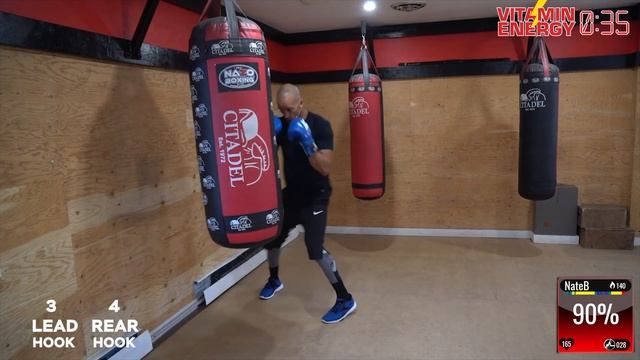 20 Minute Elevated Heavy Bag Workout смотреть онлайн