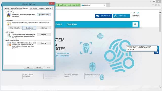 Verifying digital certificates installation with Internet Explorer смотреть онлайн