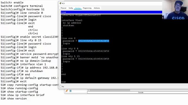 3. CCNA Ch2 - Basic IOS Commands in Packet Tracer смотреть онлайн