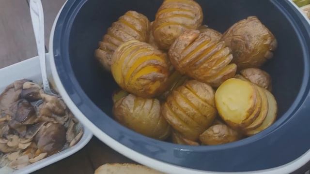 В гостях у дочери .Жарим шашлык. смотреть онлайн