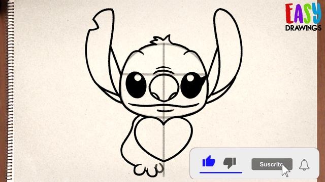 How to draw Stitch and Angel step by step смотреть онлайн