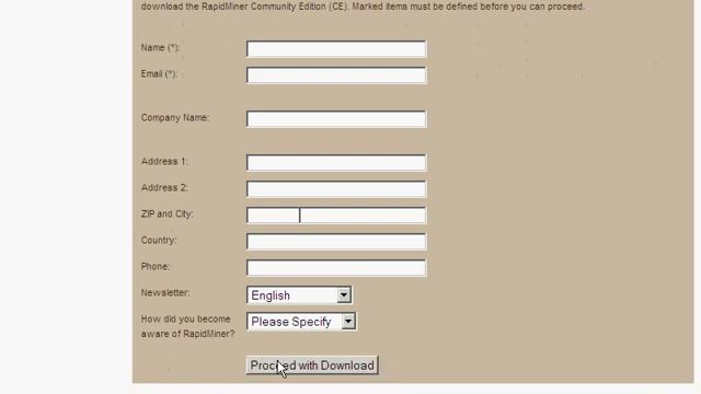 RapidMiner 5 Tutorial - Video 1 - Download and Install смотреть онлайн