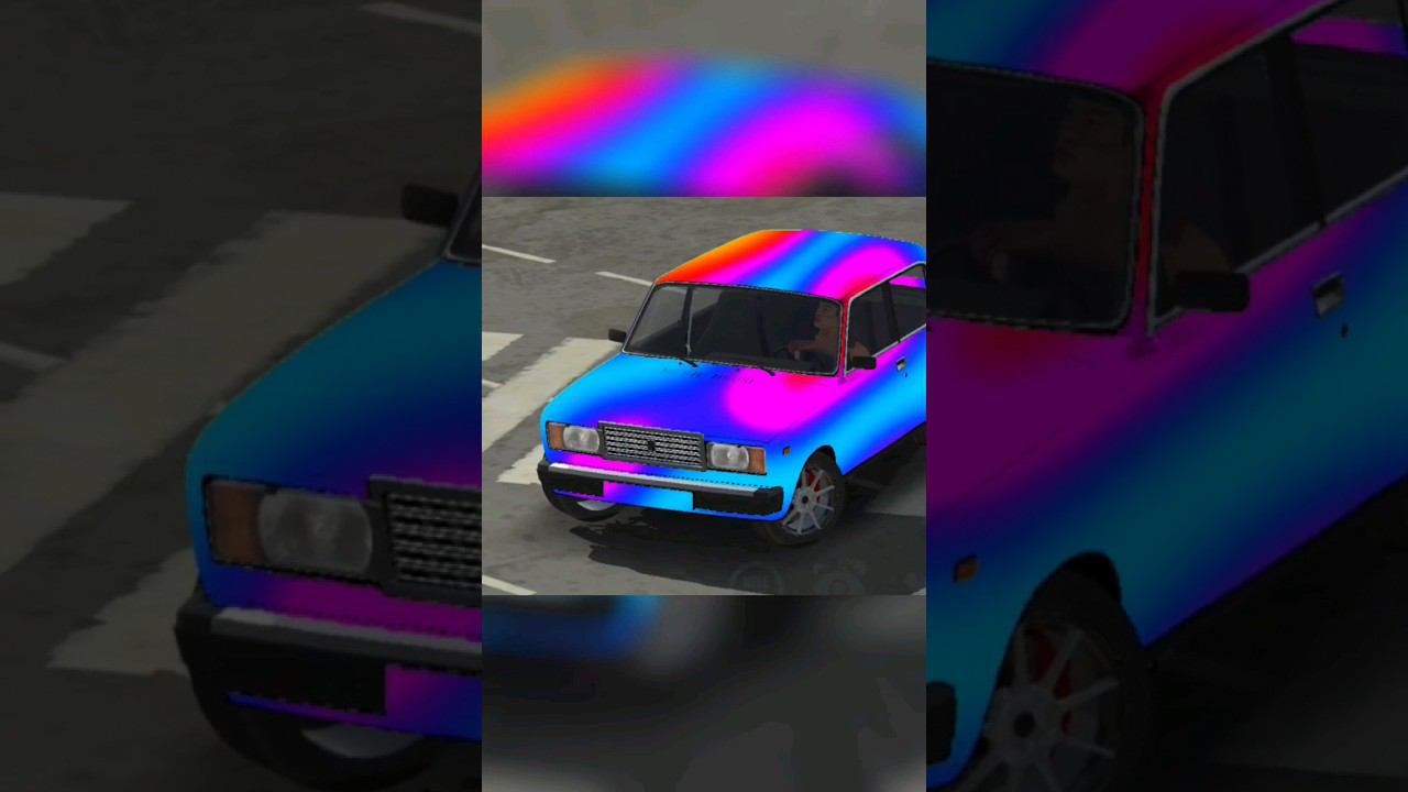 РАДУЖНЫЙ Цвет В Кар Паркинг! Car Parking #carparkingmultiplayer #карпаркинг #карпаркингмультиплеер смотреть онлайн