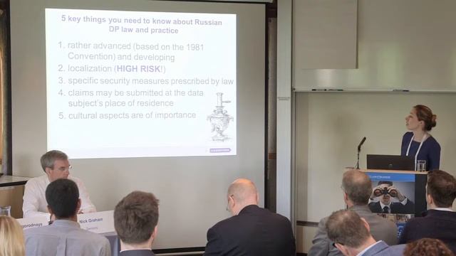 Doing business in Russia: Privacy law risk update смотреть онлайн