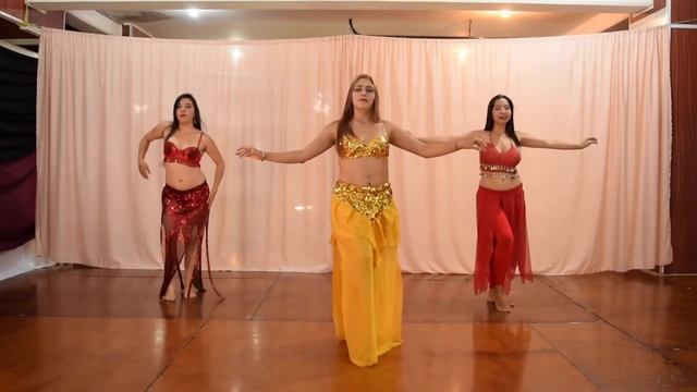 Habibi Ya Eini - Danza árabe grupo básico - Raksa Studio смотреть онлайн