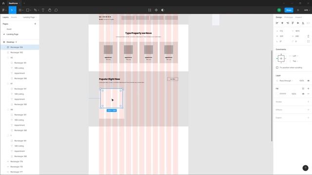 Landing Page Design Figma - Real Estate Landing page Part 1 смотреть онлайн