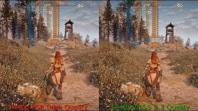 Horizon Zero Dawn 1440p FSR vs DLSS | i7 10700F | RTX 3080 смотреть онлайн