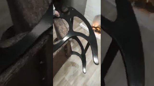 Процесс сборки кресла-качалки с подножкой смотреть онлайн