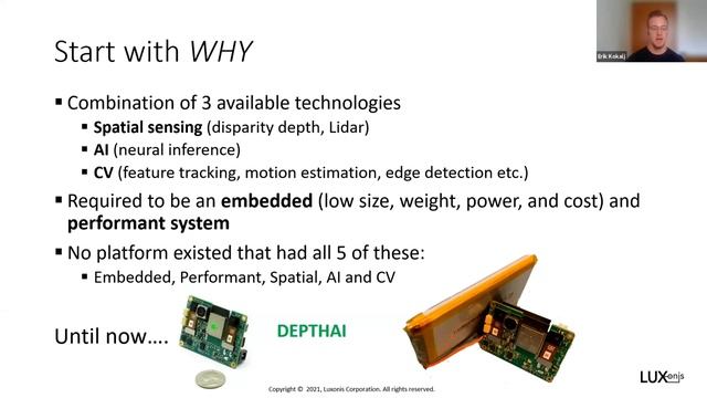 tinyML Vision Challenge - Intel-Luxonis Vision Platform смотреть онлайн