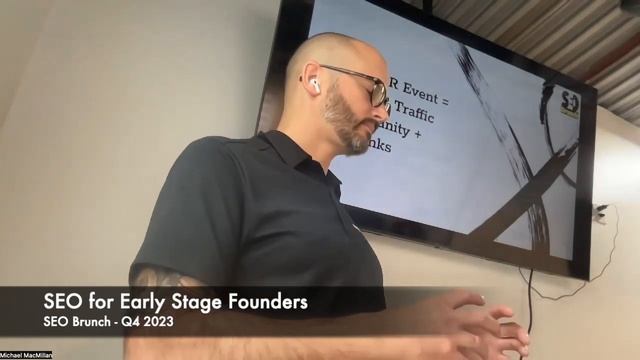 SEO for Early Stage Founders - SEO Brunch - Q4 2023 - Michael MacMillan from MacMillan Search смотреть онлайн