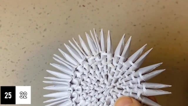 #28? ПП ТОРТ из бумаги своими руками/Модульное оригами ТОРТ для начинающих/DIY 3D Origami Cake ? смотреть онлайн