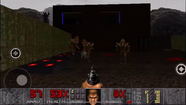 Scythe.wad on iPhone 12 / iOS 15.4.1 (non jailbreak) Doom2 app [Doom Mod] смотреть онлайн