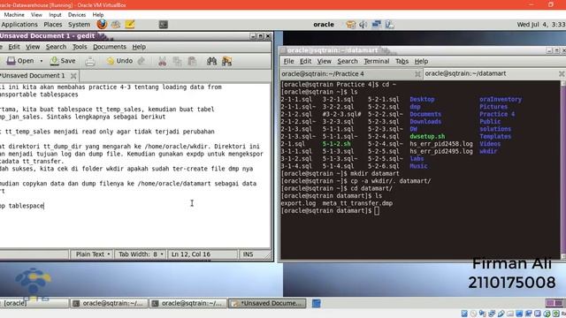 Practice 4-3: Loading Data from Transportable Tablespaces смотреть онлайн