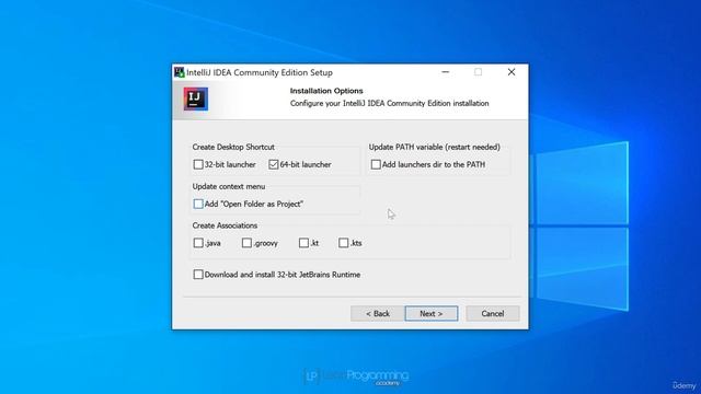 8 Installing IntelliJ IDEA for Windows смотреть онлайн