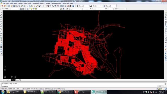 How To Manually Import A Georeferenced Image To AutoCad 2007 смотреть онлайн