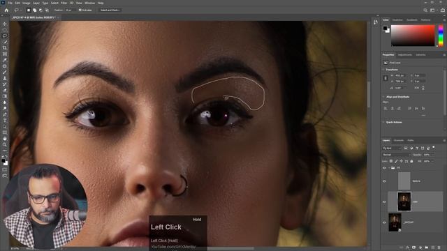 High-End Retouching using Frequency Separation in Adobe Photoshop - اردو / हिंदी` смотреть онлайн