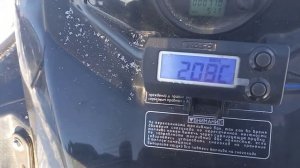 Тайга Патруль 550 SVT, датчик температуры KOSO и легкая нарта.