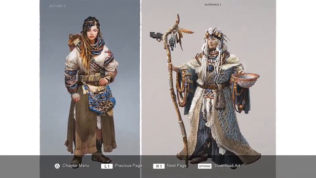 THE ART FO HORIZON ZERO DAWN |PS4 смотреть онлайн