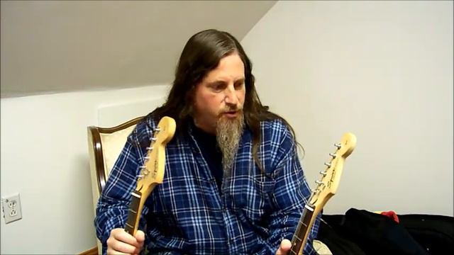 Fender Squier Guitar Neck Shootout - What's The Best?? смотреть онлайн