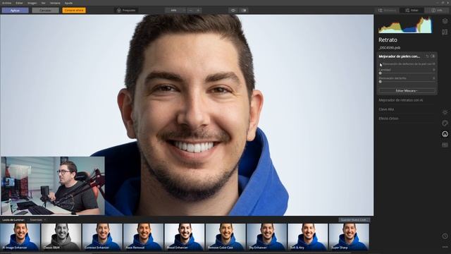 Retoque de piel en Photoshop | Piel perfecta | Luminar 4 plugin | Tutorial Photoshop смотреть онлайн