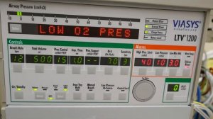 Settings for CPAP on the LTV 1200 Ventilator