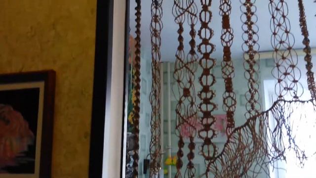 Макраме. Отделка дверного проема без дверей. смотреть онлайн