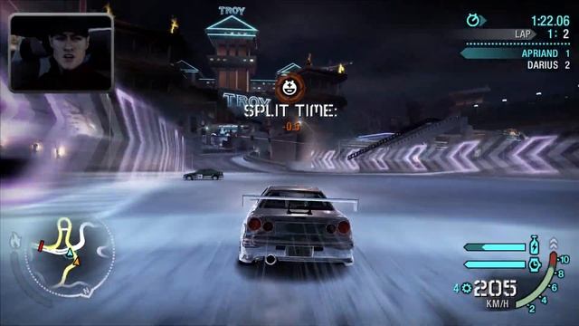 Ngalahin Darius pake mobil Skyline GTR R34 MilikBrian O'Conner | Need For Speed Carbon Indonesia смотреть онлайн