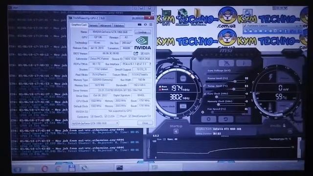 Zotac 1060 3Gb AMP Edition Тест в майнинге Эфириум (test mining Etherium) смотреть онлайн