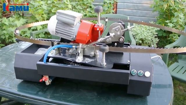 КАК ЛЕГКО И ПРОСТО ЗАТОЧИТЬ ЛЕНТОЧНУЮ ПИЛУ НА СТАНКЕ IRONMAC FP