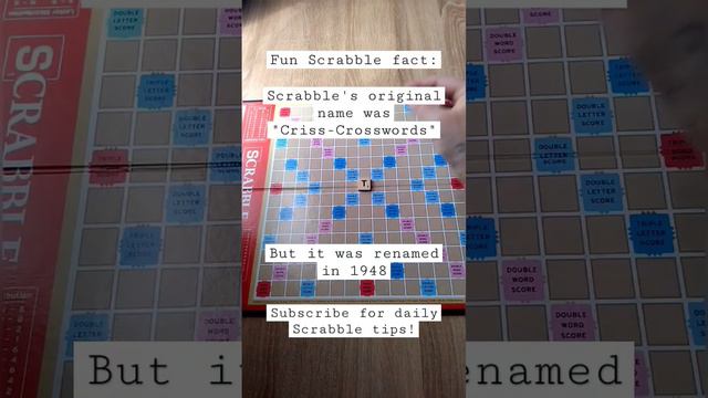 Has Scrabble always been called "Scrabble"? смотреть онлайн